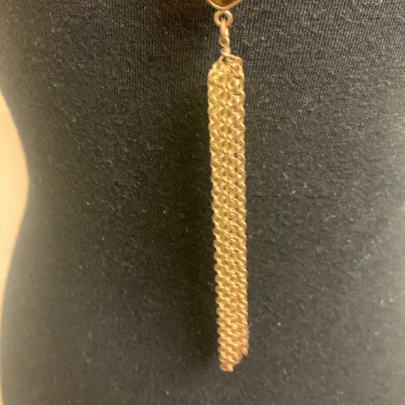 Necklace, Golden brown beads with gold - Picture 3 of 7